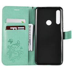 Pressed Printing Butterfly Pattern Horizontal Flip PU Leather Case with Holder & Card Slots & Wallet & Lanyard, For Huawei P Smart Z / Y9 Prime 2019, For Galaxy A80, For Galaxy Note 10+ / 10 Pro