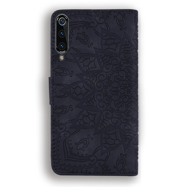 Calf Pattern Double Folding Design Embossed Leather Case with Wallet & Holder & Card Slots, for Xiaomi Mi 9 Calf Pattern Double Folding Design Embossed Leather Case with Wallet & Holder & Card Slots, for Xiaomi Mi 9