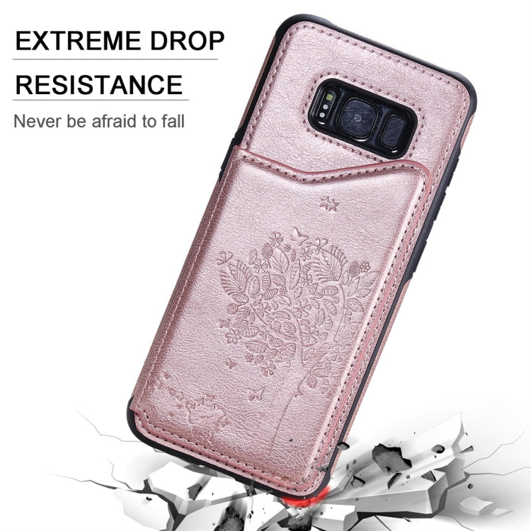 Cat Tree Embossing Pattern Shockproof Protective Case with Card Slots & Photo Frame, For Galaxy S8, For Galaxy S8+, For Galaxy S9, For Galaxy S9+ Cat Tree Embossing Pattern Shockproof Protective Case with Card Slots & Photo Frame, For Galaxy S8, For Galaxy S8+, For Galaxy S9, For Galaxy S9+