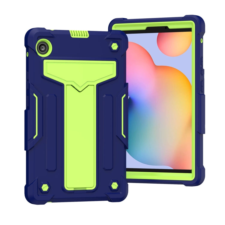 T-shaped Bracket Contrast Color Shockproof PC + Silicone Protective Case, For Huawei MatePad T8, For Huawei MediaPad T5 T-shaped Bracket Contrast Color Shockproof PC + Silicone Protective Case, For Huawei MatePad T8, For Huawei MediaPad T5