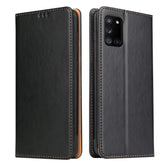 Fierre Shann PU Genuine Leather Texture Horizontal Flip Leather Case with Holder & Card Slots & Wallet, For Samsung Galaxy A31, For Samsung Galaxy A51 5G, For Samsung Galaxy A71 5G