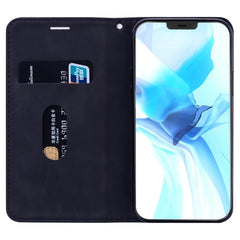 Funda de cuero PU con tapa horizontal magnética para negocios, con soporte, ranura para tarjetas y cordón, para iPhone 12 mini, iPhone 12/12 Pro, iPhone 12 Pro Max