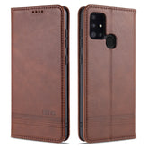 AZNS Magnetic Calf Texture Horizontal Flip Leather Case with Card Slots & Holder & Wallet, For Samsung Galaxy M31