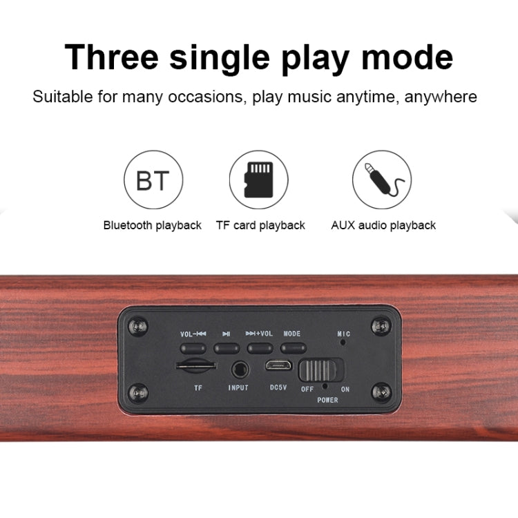 D10 Bluetooth 4.2 Portable Wooden Handheld Bluetooth Speaker, D10(Red Wood Texture) D10 Bluetooth 4.2 Portable Wooden Handheld Bluetooth Speaker, D10(Red Wood Texture)