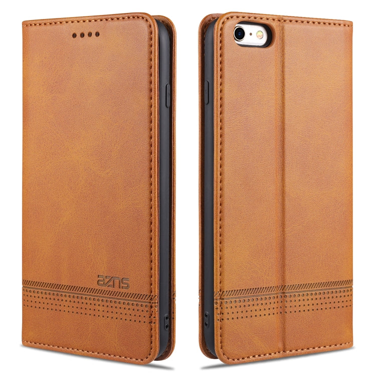 AZNS Magnetic Calf Texture Horizontal Flip Leather Case with Card Slots & Holder & Wallet, For iPhone 6, For iPhone 6 Plus, For iPhone 8 / 7, For iPhone 8 Plus/7 Plus AZNS Magnetic Calf Texture Horizontal Flip Leather Case with Card Slots & Holder & Wallet, For iPhone 6, For iPhone 6 Plus, For iPhone 8 / 7, For iPhone 8 Plus/7 Plus