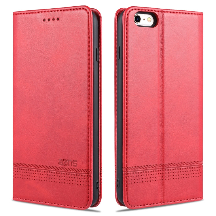 AZNS Magnetic Calf Texture Horizontal Flip Leather Case with Card Slots & Holder & Wallet, For iPhone 6, For iPhone 6 Plus, For iPhone 8 / 7, For iPhone 8 Plus/7 Plus AZNS Magnetic Calf Texture Horizontal Flip Leather Case with Card Slots & Holder & Wallet, For iPhone 6, For iPhone 6 Plus, For iPhone 8 / 7, For iPhone 8 Plus/7 Plus