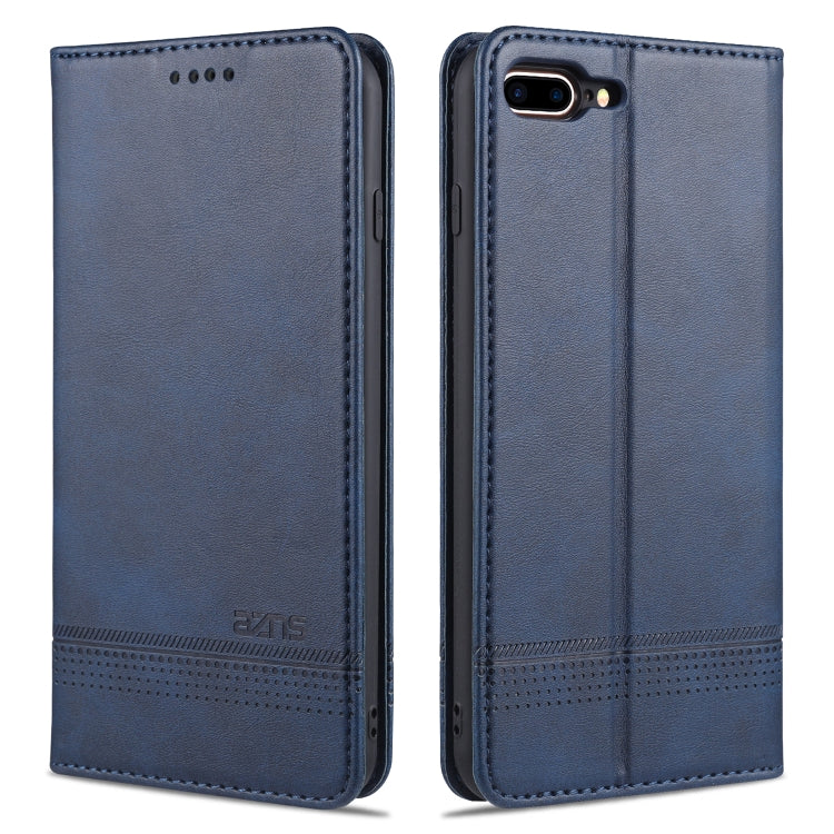 AZNS Magnetic Calf Texture Horizontal Flip Leather Case with Card Slots & Holder & Wallet, For iPhone 6, For iPhone 6 Plus, For iPhone 8 / 7, For iPhone 8 Plus/7 Plus AZNS Magnetic Calf Texture Horizontal Flip Leather Case with Card Slots & Holder & Wallet, For iPhone 6, For iPhone 6 Plus, For iPhone 8 / 7, For iPhone 8 Plus/7 Plus