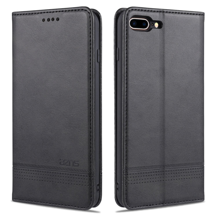 AZNS Magnetic Calf Texture Horizontal Flip Leather Case with Card Slots & Holder & Wallet, For iPhone 6, For iPhone 6 Plus, For iPhone 8 / 7, For iPhone 8 Plus/7 Plus AZNS Magnetic Calf Texture Horizontal Flip Leather Case with Card Slots & Holder & Wallet, For iPhone 6, For iPhone 6 Plus, For iPhone 8 / 7, For iPhone 8 Plus/7 Plus