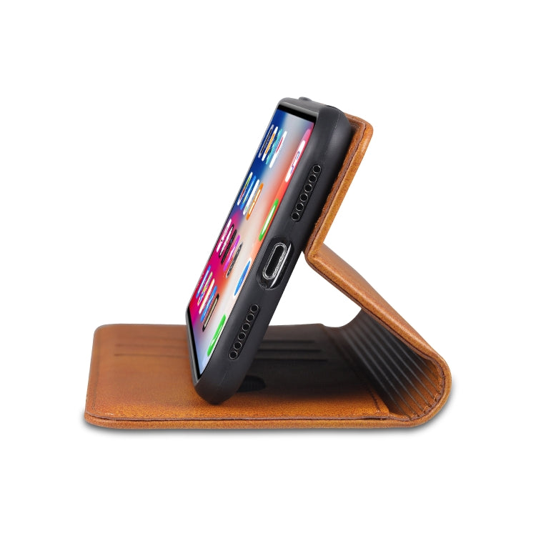 AZNS Magnetic Calf Texture Horizontal Flip Leather Case with Card Slots & Holder & Wallet, For iPhone XR, For iPhone XS Max AZNS Magnetic Calf Texture Horizontal Flip Leather Case with Card Slots & Holder & Wallet, For iPhone XR, For iPhone XS Max
