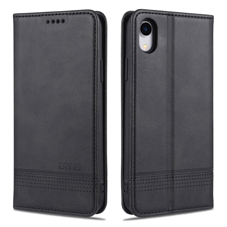 AZNS Magnetic Calf Texture Horizontal Flip Leather Case with Card Slots & Holder & Wallet, For iPhone XR, For iPhone XS Max AZNS Magnetic Calf Texture Horizontal Flip Leather Case with Card Slots & Holder & Wallet, For iPhone XR, For iPhone XS Max