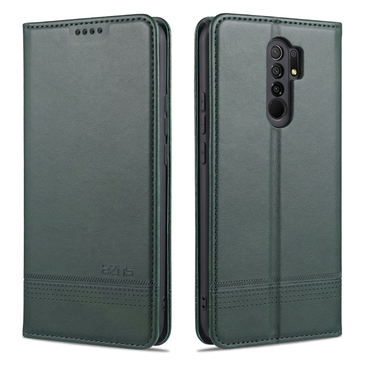 AZNS Magnetic Calf Texture Horizontal Flip Leather Case with Card Slots & Holder & Wallet, For Xiaomi Redmi 9, For Xiaomi Redmi Note 9 / 10X, For Xiaomi Mi 10 5G / 10 Pro 5G, For Xiaomi POCO X3 NFC AZNS Magnetic Calf Texture Horizontal Flip Leather Case with Card Slots & Holder & Wallet, For Xiaomi Redmi 9, For Xiaomi Redmi Note 9 / 10X, For Xiaomi Mi 10 5G / 10 Pro 5G, For Xiaomi POCO X3 NFC