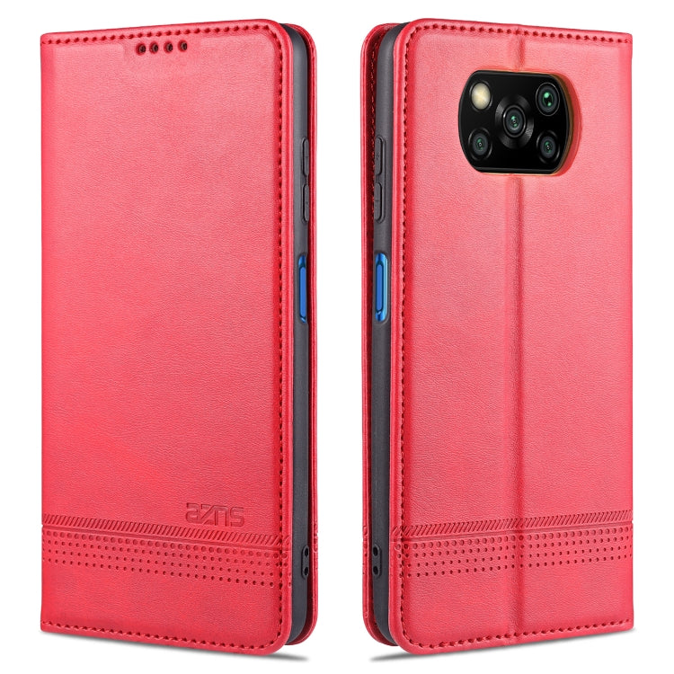 AZNS Magnetic Calf Texture Horizontal Flip Leather Case with Card Slots & Holder & Wallet, For Xiaomi Redmi 9, For Xiaomi Redmi Note 9 / 10X, For Xiaomi Mi 10 5G / 10 Pro 5G, For Xiaomi POCO X3 NFC AZNS Magnetic Calf Texture Horizontal Flip Leather Case with Card Slots & Holder & Wallet, For Xiaomi Redmi 9, For Xiaomi Redmi Note 9 / 10X, For Xiaomi Mi 10 5G / 10 Pro 5G, For Xiaomi POCO X3 NFC