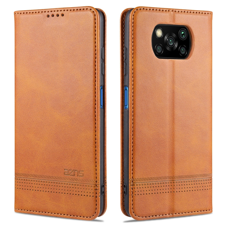 AZNS Magnetic Calf Texture Horizontal Flip Leather Case with Card Slots & Holder & Wallet, For Xiaomi Redmi 9, For Xiaomi Redmi Note 9 / 10X, For Xiaomi Mi 10 5G / 10 Pro 5G, For Xiaomi POCO X3 NFC AZNS Magnetic Calf Texture Horizontal Flip Leather Case with Card Slots & Holder & Wallet, For Xiaomi Redmi 9, For Xiaomi Redmi Note 9 / 10X, For Xiaomi Mi 10 5G / 10 Pro 5G, For Xiaomi POCO X3 NFC