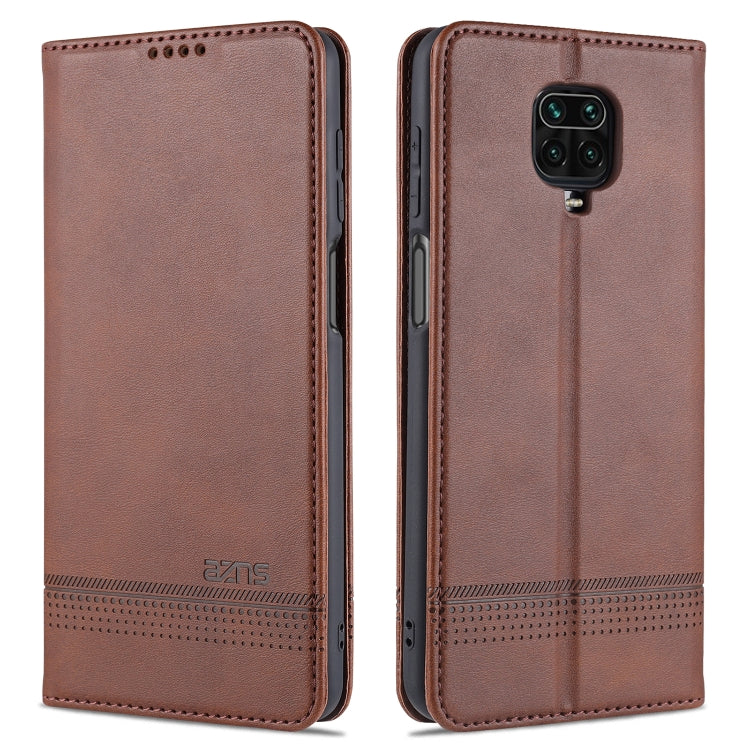 AZNS Magnetic Calf Texture Horizontal Flip Leather Case with Card Slots & Holder & Wallet, For Xiaomi Redmi 10X 5G, For Xiaomi Mi 10T / 10T Pro / Redmi K30s, For Xiaomi Redmi Note 9 Pro / Note 9s, For Xiaomi Mi 10 Lite AZNS Magnetic Calf Texture Horizontal Flip Leather Case with Card Slots & Holder & Wallet, For Xiaomi Redmi 10X 5G, For Xiaomi Mi 10T / 10T Pro / Redmi K30s, For Xiaomi Redmi Note 9 Pro / Note 9s, For Xiaomi Mi 10 Lite