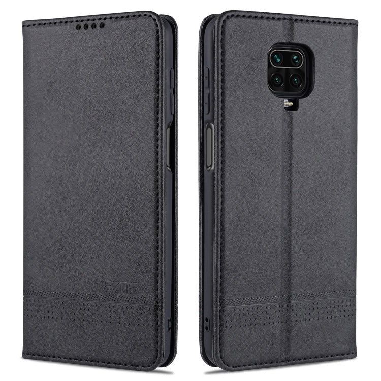 AZNS Magnetic Calf Texture Horizontal Flip Leather Case with Card Slots & Holder & Wallet, For Xiaomi Redmi 10X 5G, For Xiaomi Mi 10T / 10T Pro / Redmi K30s, For Xiaomi Redmi Note 9 Pro / Note 9s, For Xiaomi Mi 10 Lite AZNS Magnetic Calf Texture Horizontal Flip Leather Case with Card Slots & Holder & Wallet, For Xiaomi Redmi 10X 5G, For Xiaomi Mi 10T / 10T Pro / Redmi K30s, For Xiaomi Redmi Note 9 Pro / Note 9s, For Xiaomi Mi 10 Lite