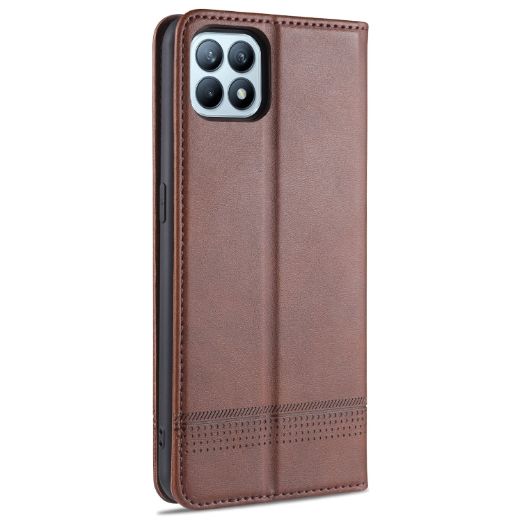 AZNS Magnetic Calf Texture Horizontal Flip Leather Case with Card Slots & Holder & Wallet, For OPPO Reno4 SE AZNS Magnetic Calf Texture Horizontal Flip Leather Case with Card Slots & Holder & Wallet, For OPPO Reno4 SE