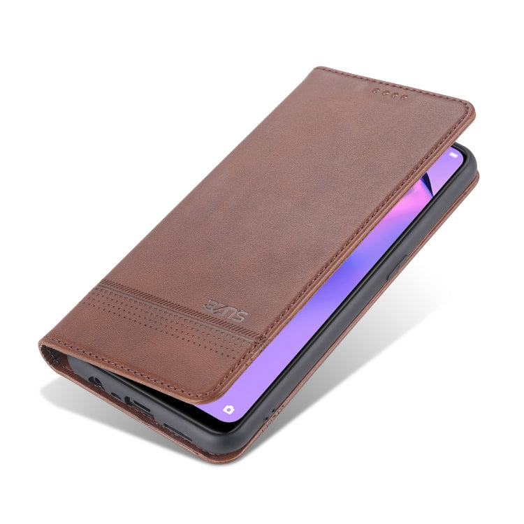 AZNS Magnetic Calf Texture Horizontal Flip Leather Case with Card Slots & Holder & Wallet, For OPPO Reno4 SE AZNS Magnetic Calf Texture Horizontal Flip Leather Case with Card Slots & Holder & Wallet, For OPPO Reno4 SE