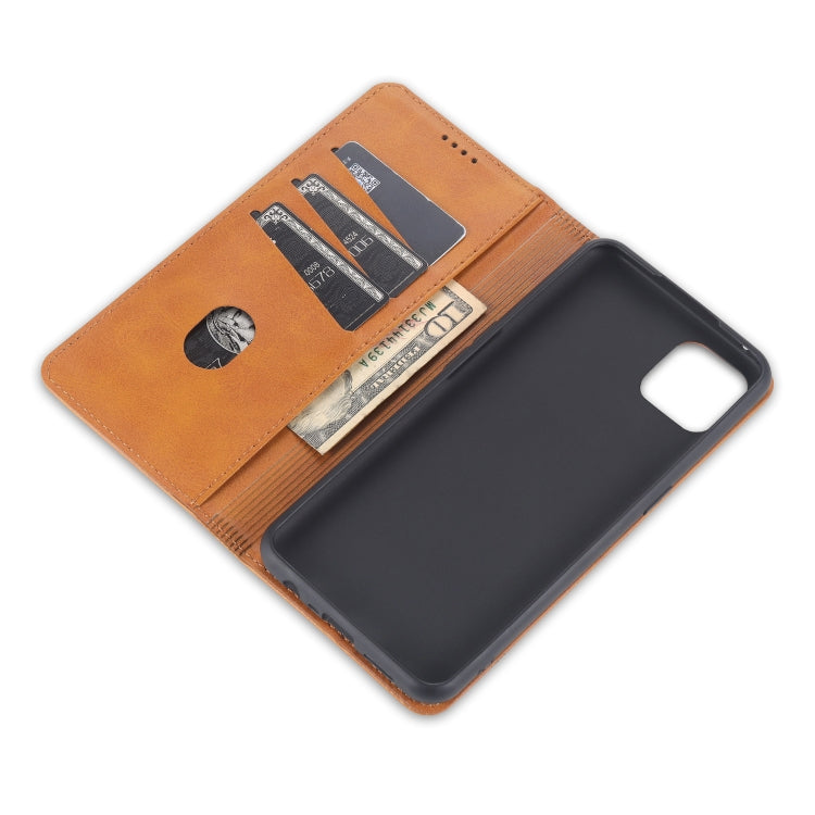 AZNS Magnetic Calf Texture Horizontal Flip Leather Case with Card Slots & Holder & Wallet, For OPPO Reno4 SE AZNS Magnetic Calf Texture Horizontal Flip Leather Case with Card Slots & Holder & Wallet, For OPPO Reno4 SE