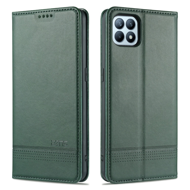 AZNS Magnetic Calf Texture Horizontal Flip Leather Case with Card Slots & Holder & Wallet, For OPPO Reno4 SE AZNS Magnetic Calf Texture Horizontal Flip Leather Case with Card Slots & Holder & Wallet, For OPPO Reno4 SE