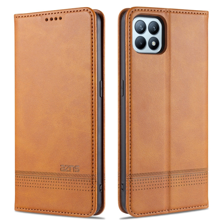 AZNS Magnetic Calf Texture Horizontal Flip Leather Case with Card Slots & Holder & Wallet, For OPPO Reno4 SE AZNS Magnetic Calf Texture Horizontal Flip Leather Case with Card Slots & Holder & Wallet, For OPPO Reno4 SE