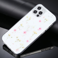 Gypsophila Flowers Pattern TPU Protective Case, For iPhone 12 / 12 Pro, For iPhone 12 Pro Max