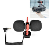 YELANGU MIC11 SLR Camera Mobile Phone Two-way Recording Microphone, MIC11