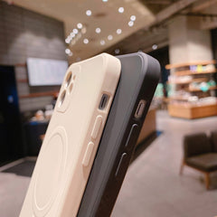 Liquid Silicone Full Coverage Shockproof Magsafe Case, For iPhone 12, For iPhone 12 mini, For iPhone 12 Pro Max, For iPhone 12 Pro