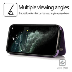 Butterflies Flowers Double Buckle PU + TPU Protective Case with Holder & Card Slots & Photo Frame, For iPhone 12 mini, For iPhone 12 / 12 Pro