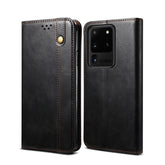 Simple Wax Crazy Horse Texture Horizontal Flip Leather Case with Card Slots & Wallet, For Samsung Galaxy S20 UItra, For Samsung Galaxy S20 FE, For Samsung Galaxy S20 Plus