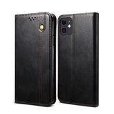 Simple Wax Crazy Horse Texture Horizontal Flip Leather Case with Card Slots & Wallet, For iPhone 11, For iPhone 11 Pro, For iPhone 11 Pro Max, For iPhone 12 mini, For iPhone 12 / 12 Pro, For iPhone 12 Pro Max