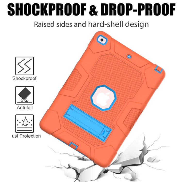 Funda protectora de silicona y PC a prueba de golpes con diseño de robot en color de contraste y soporte para iPad 10.2 2021/2020/2019 y Samsung Galaxy Tab A7 10.4 (2020) T500/T505 Funda protectora de silicona y PC a prueba de golpes con diseño de robot en color de contraste y soporte para iPad 10.2 2021/2020/2019 y Samsung Galaxy Tab A7 10.4 (2020) T500/T505