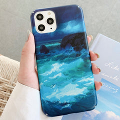 Water Stick Style Hard Protective Case, For iPhone 12 / 12 Pro