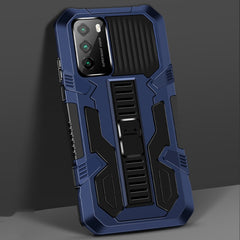 Vanguard Warrior - Funda protectora de TPU + PC a prueba de golpes de dos colores con todo incluido y soporte para LG K31, LG K41S, LG K61, LG Stylo 6 y OPPO A5s