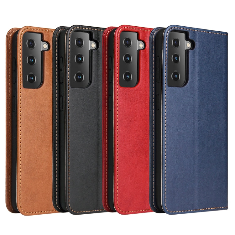 Fierre Shann PU Genuine Leather Texture Horizontal Flip Leather Case with Holder & Card Slots & Wallet, For Samsung Galaxy S21 5G, For Samsung Galaxy S21+ 5G, For Samsung Galaxy S21 Ultra 5G Fierre Shann PU Genuine Leather Texture Horizontal Flip Leather Case with Holder & Card Slots & Wallet, For Samsung Galaxy S21 5G, For Samsung Galaxy S21+ 5G, For Samsung Galaxy S21 Ultra 5G