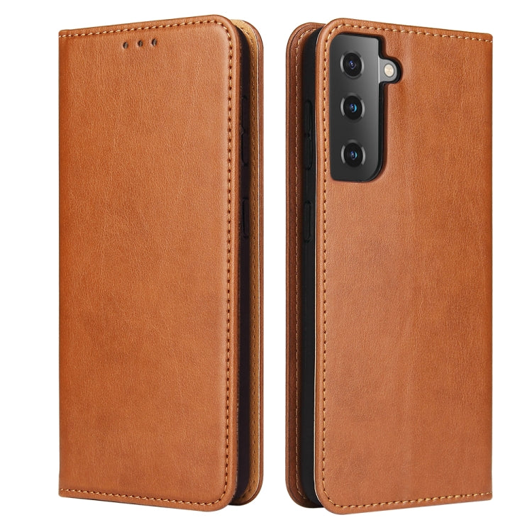 Fierre Shann PU Genuine Leather Texture Horizontal Flip Leather Case with Holder & Card Slots & Wallet, For Samsung Galaxy S21 5G, For Samsung Galaxy S21+ 5G, For Samsung Galaxy S21 Ultra 5G Fierre Shann PU Genuine Leather Texture Horizontal Flip Leather Case with Holder & Card Slots & Wallet, For Samsung Galaxy S21 5G, For Samsung Galaxy S21+ 5G, For Samsung Galaxy S21 Ultra 5G