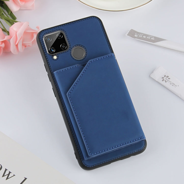 Skin Feel PU + TPU + PC Back Cover Shockproof Case with Card Slots & Holder & Photo Frame, For OPPO Realme C15, For Samsung Galaxy M60s & A81, For Huawei P40 Lite & Nova 6 SE, For Samsung Galaxy S20 FE Skin Feel PU + TPU + PC Back Cover Shockproof Case with Card Slots & Holder & Photo Frame, For OPPO Realme C15, For Samsung Galaxy M60s & A81, For Huawei P40 Lite & Nova 6 SE, For Samsung Galaxy S20 FE