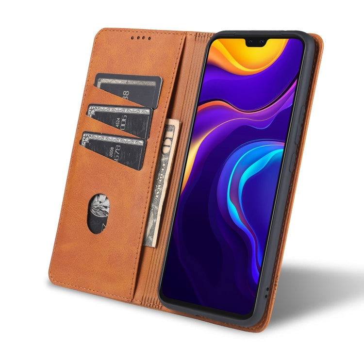 ZNS Magnetic Calf Texture Horizontal Flip Leather Case with Card Slots & Holder & Wallet, For vivo V20 Pro / S7, For Xiaomi Mi Note 10 Lite ZNS Magnetic Calf Texture Horizontal Flip Leather Case with Card Slots & Holder & Wallet, For vivo V20 Pro / S7, For Xiaomi Mi Note 10 Lite