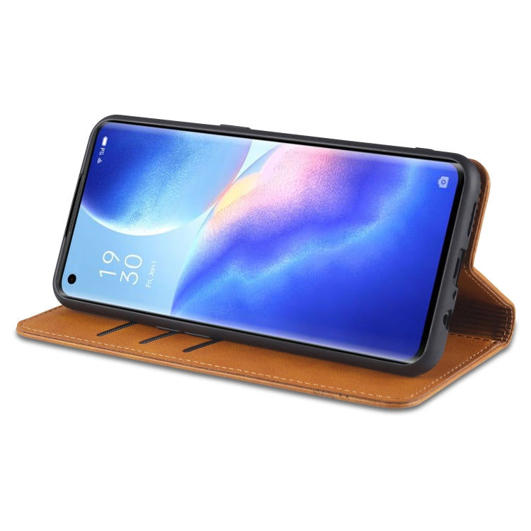 AZNS Magnetic Calf Texture Horizontal Flip Leather Case with Card Slots & Holder & Wallet, For Oppo Reno5 5G, For Oppo Reno5 Pro 5G, For Xiaomi Redmi Note 9 5G AZNS Magnetic Calf Texture Horizontal Flip Leather Case with Card Slots & Holder & Wallet, For Oppo Reno5 5G, For Oppo Reno5 Pro 5G, For Xiaomi Redmi Note 9 5G