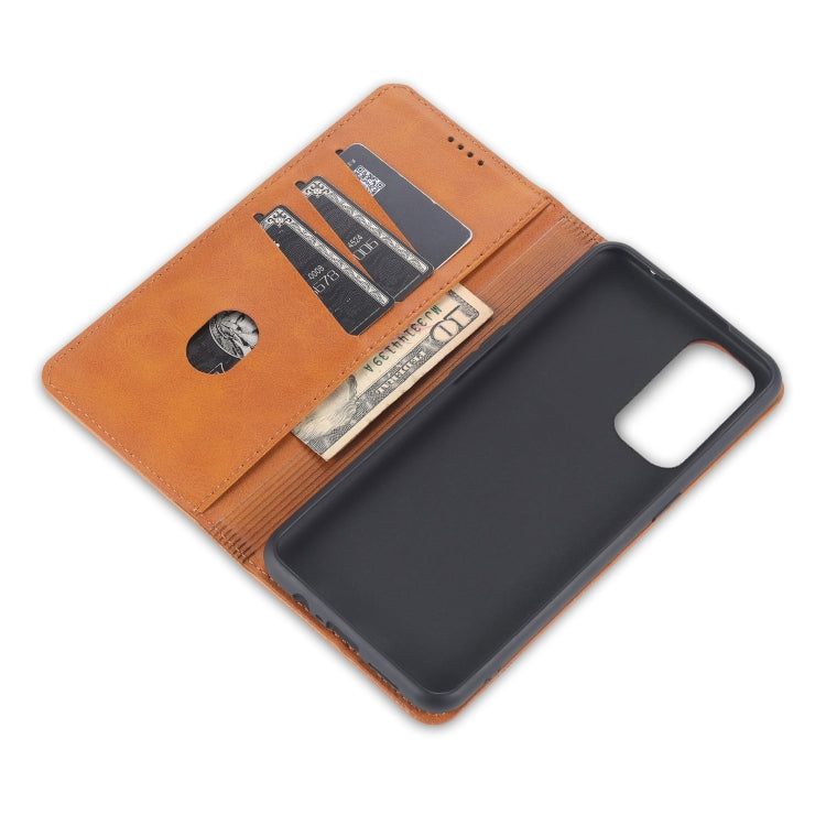 AZNS Magnetic Calf Texture Horizontal Flip Leather Case with Card Slots & Holder & Wallet, For Oppo Reno5 5G, For Oppo Reno5 Pro 5G, For Xiaomi Redmi Note 9 5G AZNS Magnetic Calf Texture Horizontal Flip Leather Case with Card Slots & Holder & Wallet, For Oppo Reno5 5G, For Oppo Reno5 Pro 5G, For Xiaomi Redmi Note 9 5G