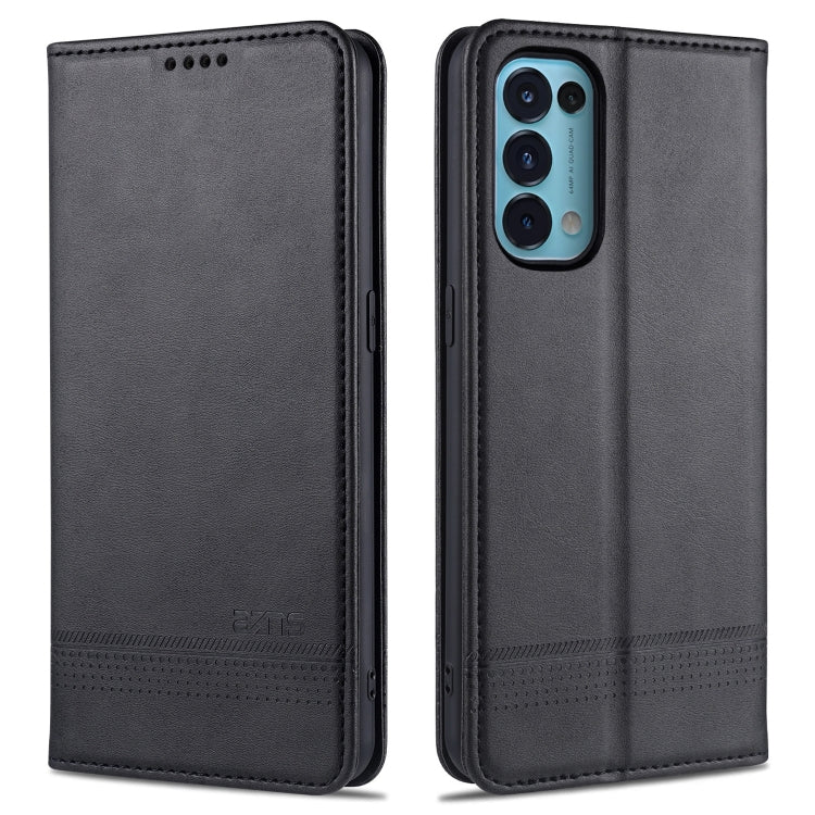 AZNS Magnetic Calf Texture Horizontal Flip Leather Case with Card Slots & Holder & Wallet, For Oppo Reno5 5G, For Oppo Reno5 Pro 5G, For Xiaomi Redmi Note 9 5G AZNS Magnetic Calf Texture Horizontal Flip Leather Case with Card Slots & Holder & Wallet, For Oppo Reno5 5G, For Oppo Reno5 Pro 5G, For Xiaomi Redmi Note 9 5G