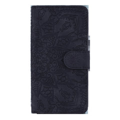 Calf Pattern Mandala Double Folding Design Embossed Leather Case with Wallet & Holder & Card Slots, For Xiaomi Redmi Note 8 Pro, For Galaxy A10s, For Galaxy A20s, For Galaxy A30s / A50s, For Xiaomi Mi CC9e / Mi A3