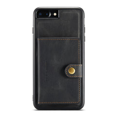 JEEHOOD - Funda protectora magnética desmontable retro con ranura para billetera, tarjeta y soporte, para iPhone 8 Plus y 7 Plus, para iPhone SE 2022/SE 2020 y 8 y 7, para iPhone X/XS, para iPhone XR, para iPhone XS Max, para iPhone 11 Pro