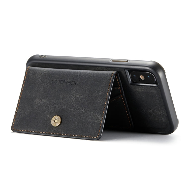 JEEHOOD Retro Magnetic Detachable Protective Case with Wallet & Card Slot & Holder, For iPhone XS Max, For iPhone 11 Pro, For iPhone 11, For iPhone 11 Pro Max JEEHOOD Retro Magnetic Detachable Protective Case with Wallet & Card Slot & Holder, For iPhone XS Max, For iPhone 11 Pro, For iPhone 11, For iPhone 11 Pro Max