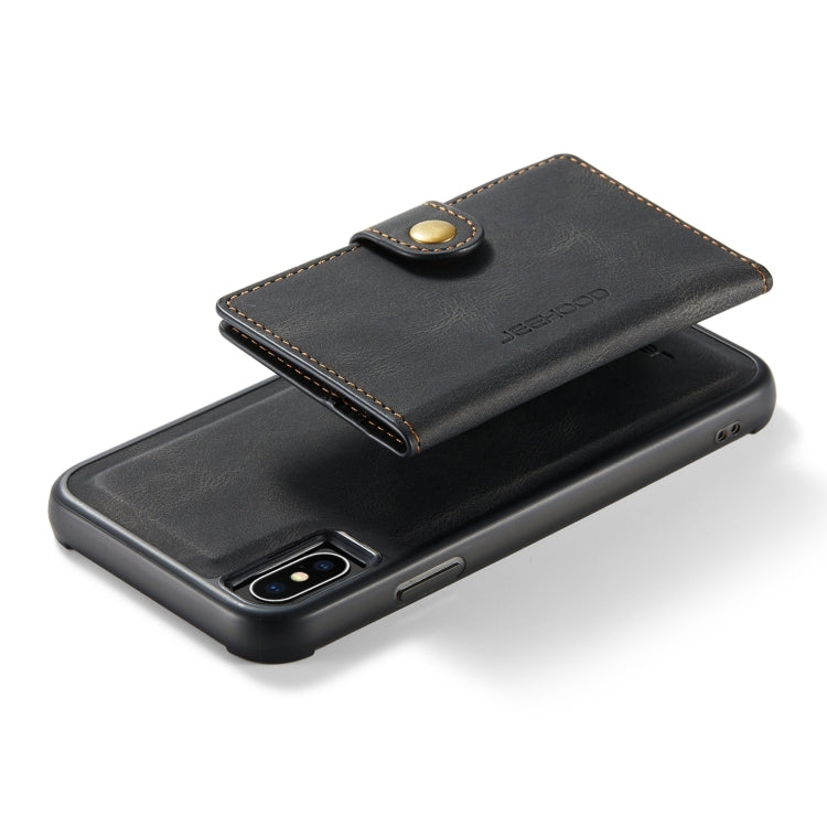 JEEHOOD Retro Magnetic Detachable Protective Case with Wallet & Card Slot & Holder, For iPhone XS Max, For iPhone 11 Pro, For iPhone 11, For iPhone 11 Pro Max JEEHOOD Retro Magnetic Detachable Protective Case with Wallet & Card Slot & Holder, For iPhone XS Max, For iPhone 11 Pro, For iPhone 11, For iPhone 11 Pro Max
