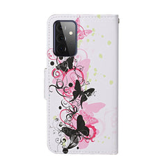 Colored Drawing Pattern Horizontal Flip Leather Case with Holder & Card Slots & Wallet & Lanyard