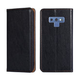 PU + TPU Gloss Oil Solid Color Magnetic Horizontal Flip Leather Case with Holder & Card Slot & Wallet, For Samsung Galaxy Note9, For Samsung Galaxy Note10, For Samsung Galaxy Note10+, For Samsung Galaxy Note10 Lite