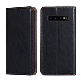 PU + TPU Gloss Oil Solid Color Magnetic Horizontal Flip Leather Case with Holder & Card Slot & Wallet, For Samsung Galaxy S10+, For Samsung Galaxy S10e, For Samsung Galaxy S20, For Samsung Galaxy S20+