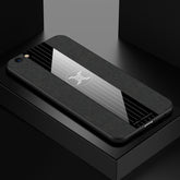 Funda protectora de TPU a prueba de golpes con textura de tela cosida XINLI para iPhone 6 Plus y 6s Plus