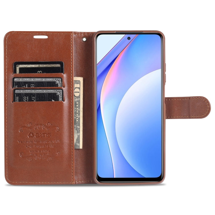 AZNS Sheepskin Texture Horizontal Flip Leather Case with Holder & Card Slots & Wallet, For Xiaomi Mi 10T Lite 5G AZNS Sheepskin Texture Horizontal Flip Leather Case with Holder & Card Slots & Wallet, For Xiaomi Mi 10T Lite 5G