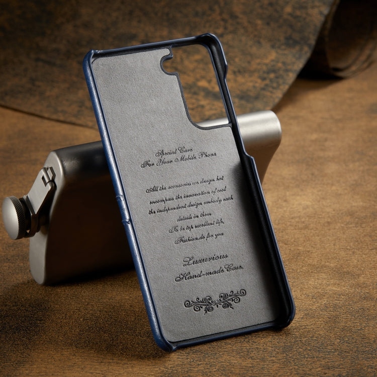 Fierre Shann Oil Wax Texture Leather Back Cover Case, For Samsung Galaxy S21 5G, For Samsung Galaxy S21+ 5G, For Samsung Galaxy S21 Ultra 5G Fierre Shann Oil Wax Texture Leather Back Cover Case, For Samsung Galaxy S21 5G, For Samsung Galaxy S21+ 5G, For Samsung Galaxy S21 Ultra 5G